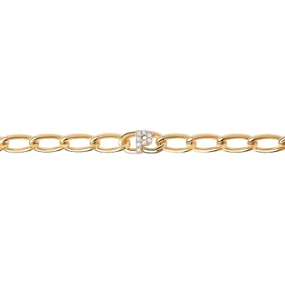 PDPAOLA Bokstav P Armband PU01-553-U