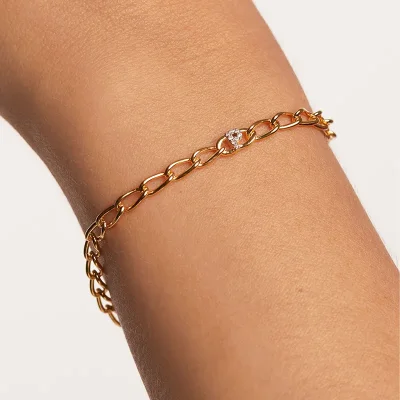 PDPAOLA Bokstav P Armband PU01-553-U