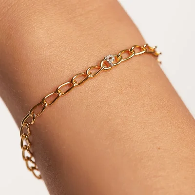 PDPAOLA Bokstav P Armband PU01-553-U