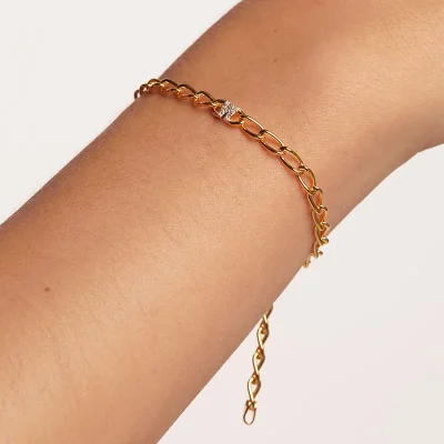 PDPAOLA Bokstav W Armband PU01-560-U