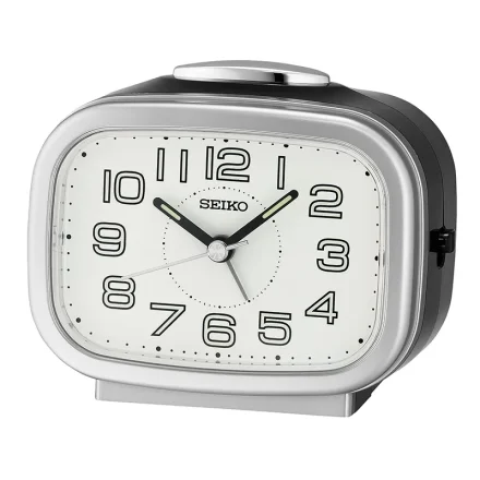 SEIKO Väckarklocka 10X8X6 Sweep BELL SNOOZE QHK060S<