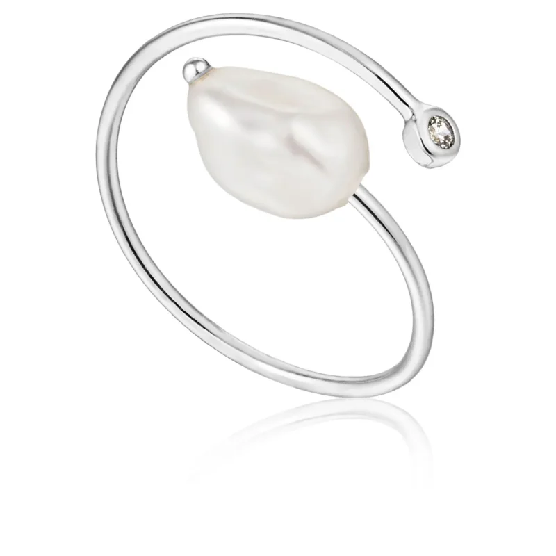 Ania Haie Pearl TWIST Ring R019-01H