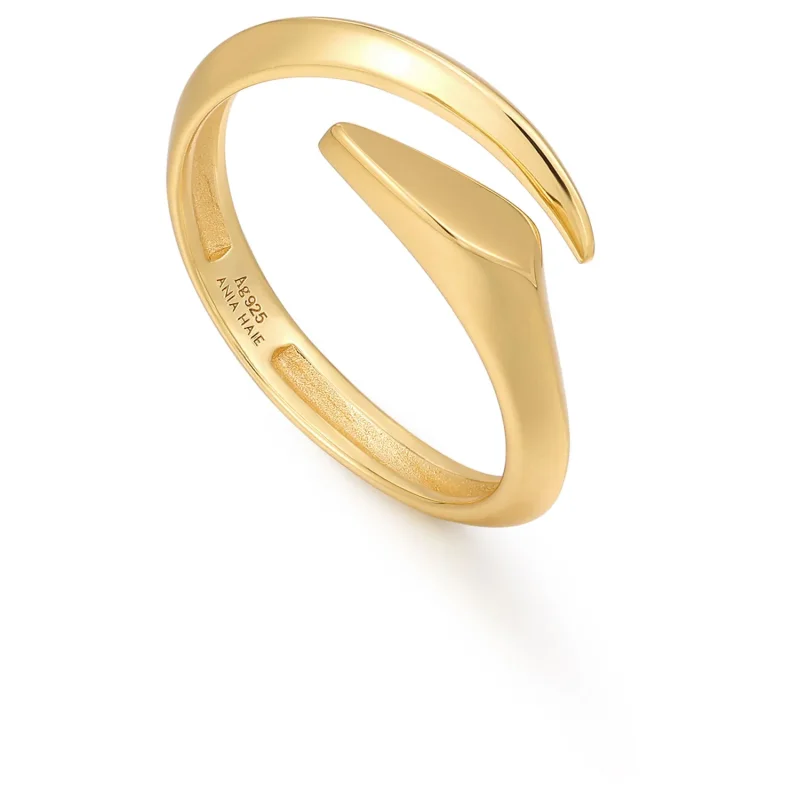 Ania Haie Justerbar Ring ARROW TWIST R049-01G