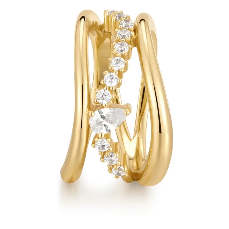 Ania Haie Sparkle Ring R056-02G