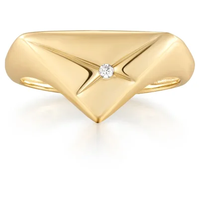 Ania Haie Guld KISS TRIANGLE Ring R059-05G