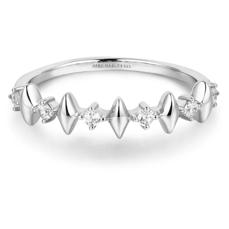 Ania Haie Silver MULTI SPARKLE Ring R061-03H