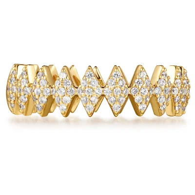 Ania Haie Guld HALF PAVE SPARKLE Ring R061-04G