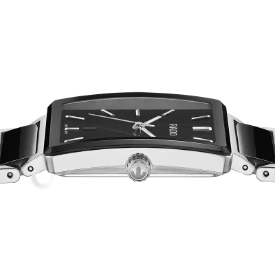 L WATCH INTEGRAL,BLACK