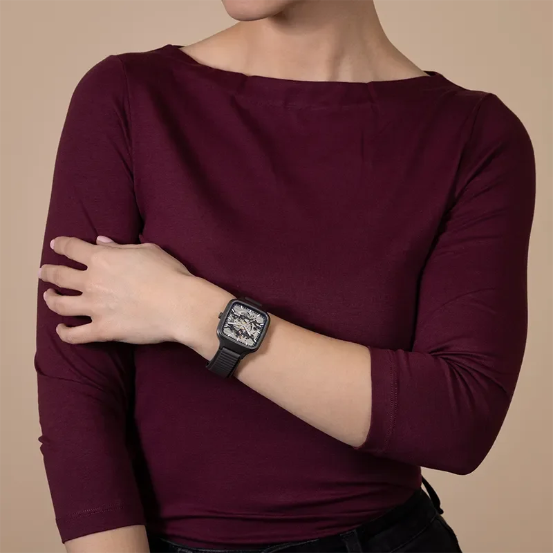 L WATCH RADO TRUE SQUARE SKEL.