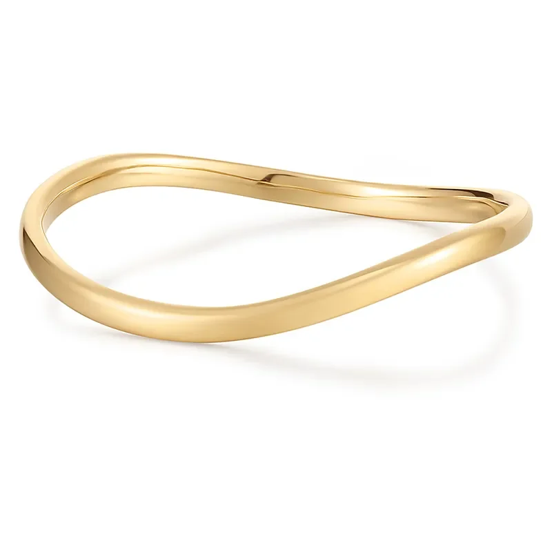 Ania Haie 14 KT Ring WAVE BAND RAU009-01YG