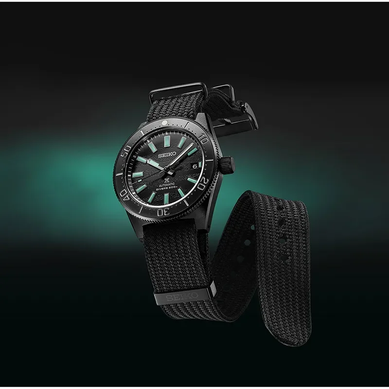 SEIKO Prospex Black Series Night Vision Modern Reinterpretation of 1965 Limited Edition SLA067J1