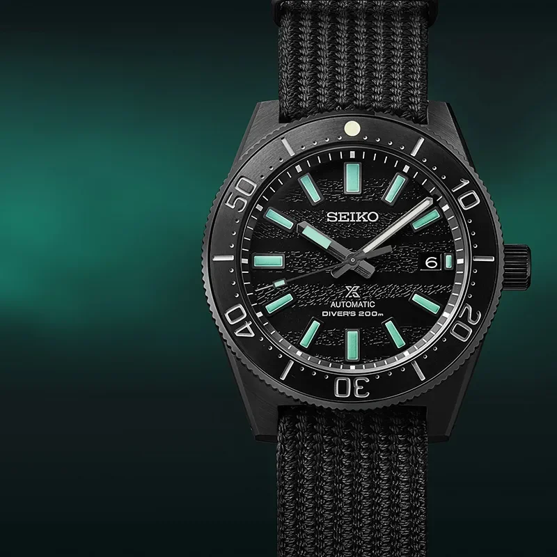 SEIKO Prospex Black Series Night Vision Modern Reinterpretation of 1965 Limited Edition SLA067J1