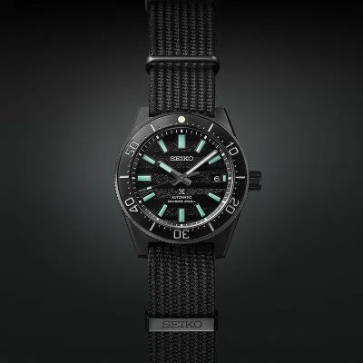 SEIKO Prospex Black Series Night Vision Modern Reinterpretation of 1965 Limited Edition SLA067J1