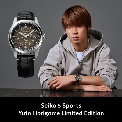 SEIKO 5 Sports x Yuto Horigome Limited Edition IV SRPL31K1