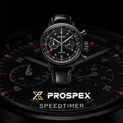 SEIKO Prospex 'Winter Speedtimer' Mechanical Chronograph SRQ045J1