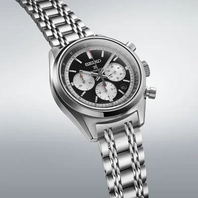 Seiko Prospex Speedtimer 'Glossy Svart' 1972 SRQ053J1