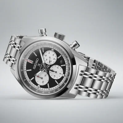 Seiko Prospex Speedtimer 'Glossy Svart' 1972 SRQ053J1