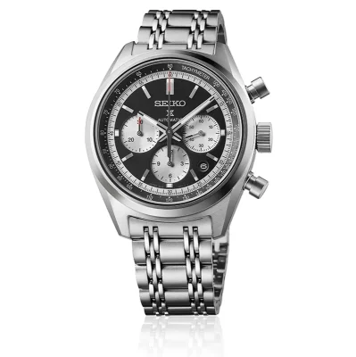 Seiko Prospex Speedtimer 'Glossy Svart' 1972 SRQ053J1