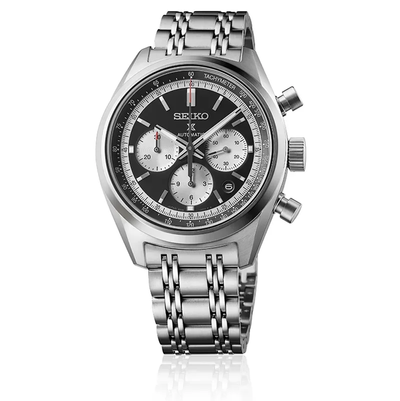 Seiko Prospex Speedtimer 'Glossy Svart' 1972 SRQ053J1