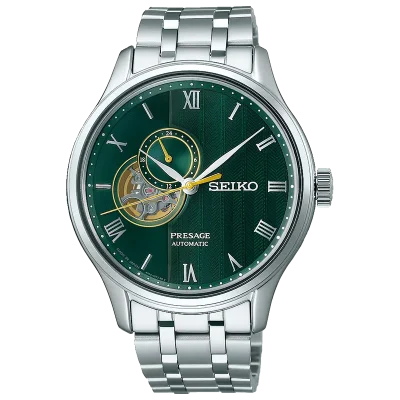 SEIKO Presage 'Japanese Zen Gardens' In Fern Green SSA463J1