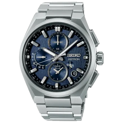 SEIKO Astron GPS Solar 5X Dual-Time Chronograph i Infinite Bl SSH161J1 26sept 24
