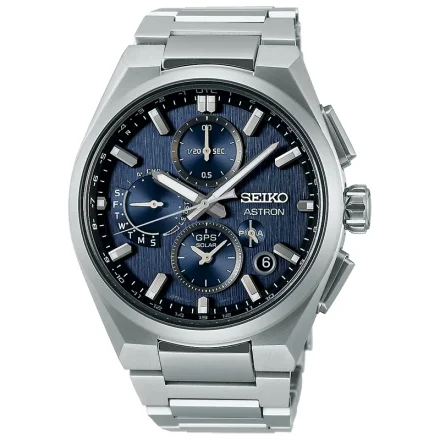 SEIKO Astron GPS Solar 5X Dual-Time Chronograph i Infinite Bl SSH161J1 26sept 24