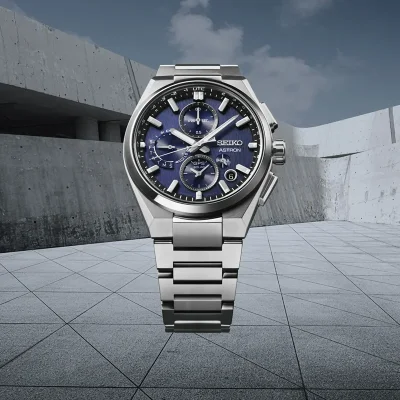 SEIKO Astron GPS Solar 5X Dual-Time Chronograph i Infinite Bl SSH161J1 26sept 24
