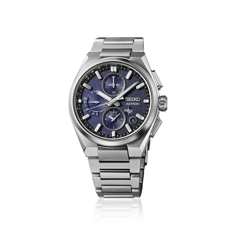 SEIKO Astron GPS Solar 5X Dual-Time Chronograph i Infinite Bl SSH161J1 26sept 24