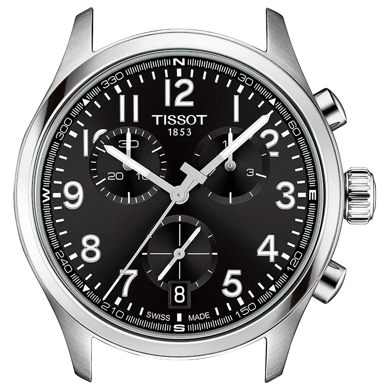 CHRONO L/GR/CHRQ/AC/AC/NOIR