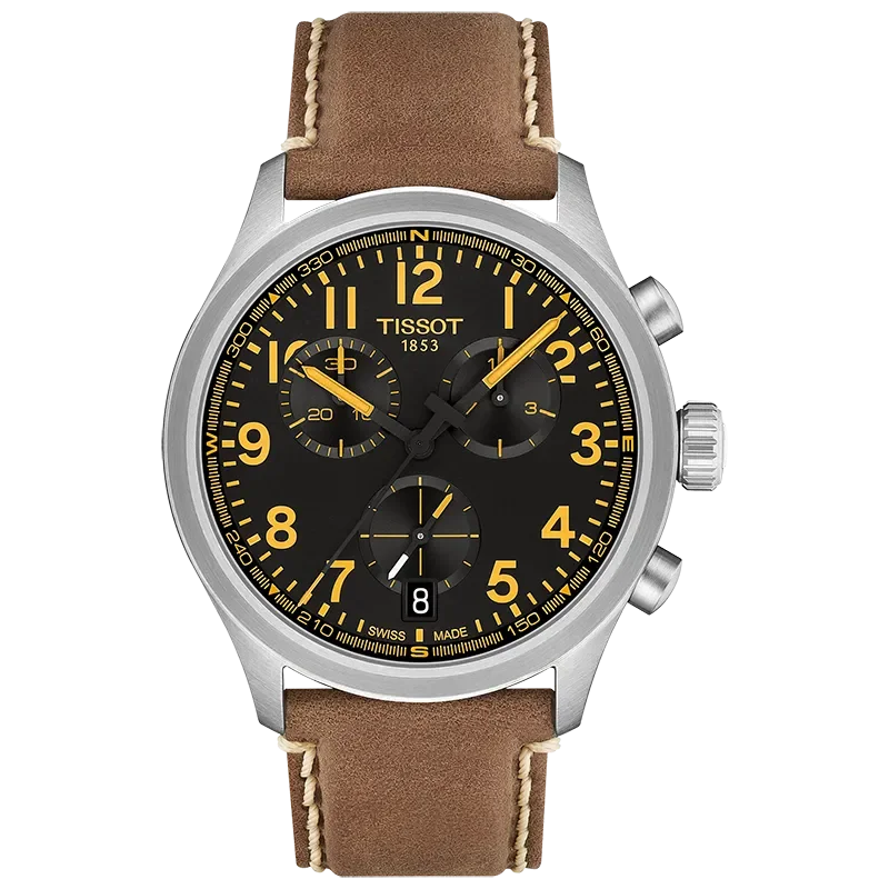 CHRONO L/GR/CHRQ/AC/C.BEI/NOIR