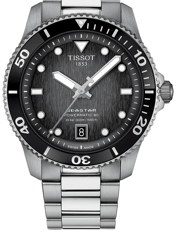 Tissot Seastar 1000 Powermatic 80 40mm T120.807.11.051.00