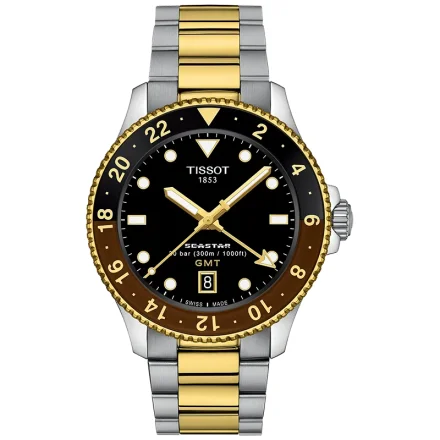 Tissot Seastar 1000 GMT 40mm  T120.852.22.051.00