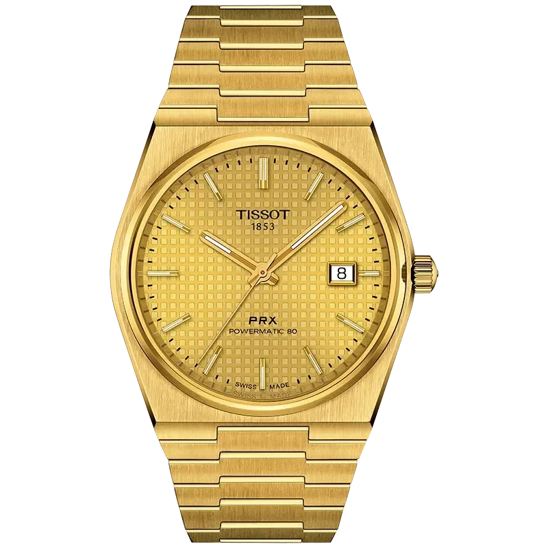 Tissot PRX Powermatic 80 · Dorado