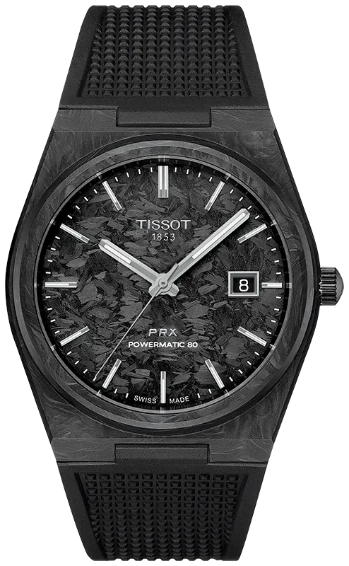Tissot PRX Powermatic 80 40mm Carbon T137.907.97.201.00