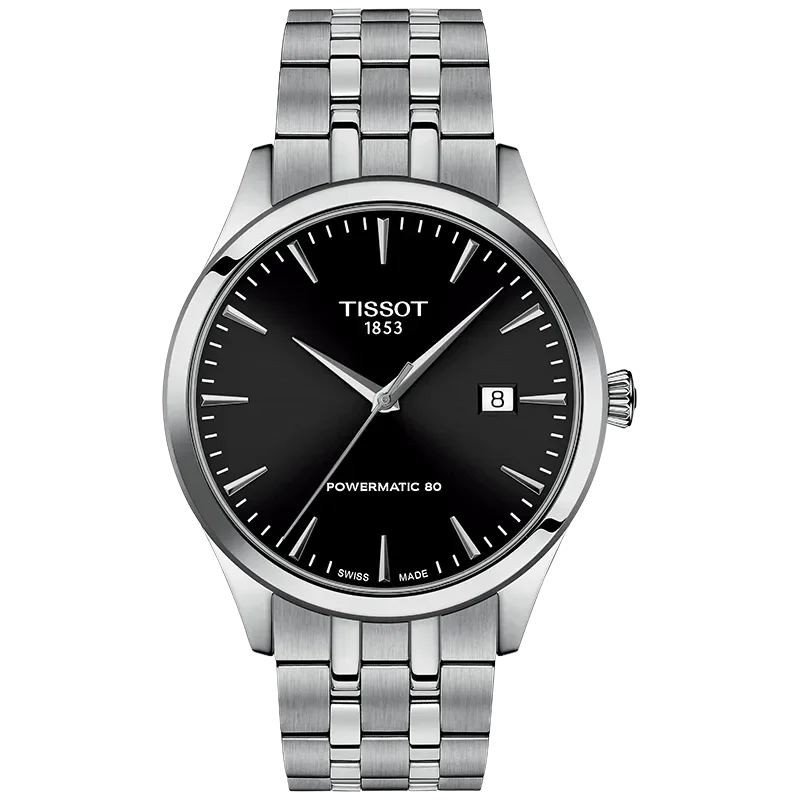 Tissot T1584071105100 Herrklocka Mekanisk 40 mm Svart - T158.407.11.051.00