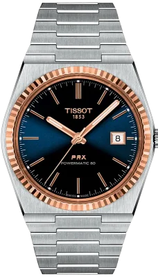 Tissot PRX Powermatic 80 Steel & 18K Gold Bezel T931.407.41.041.00