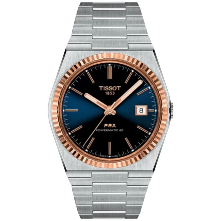 Tissot PRX Powermatic 80 Steel & 18K Gold Bezel T931.407.41.041.00