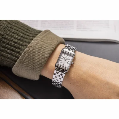 MICHEL HERBELIN ART DECO STEEL