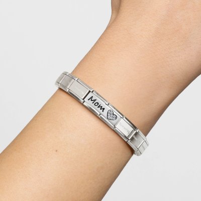 Nomination Bas Armband med 13 Lnkar i Rostfritt Stl 030000_SI