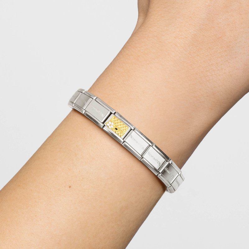 Nomination Bas Armband med 13 Lnkar i Rostfritt Stl 030000_SI