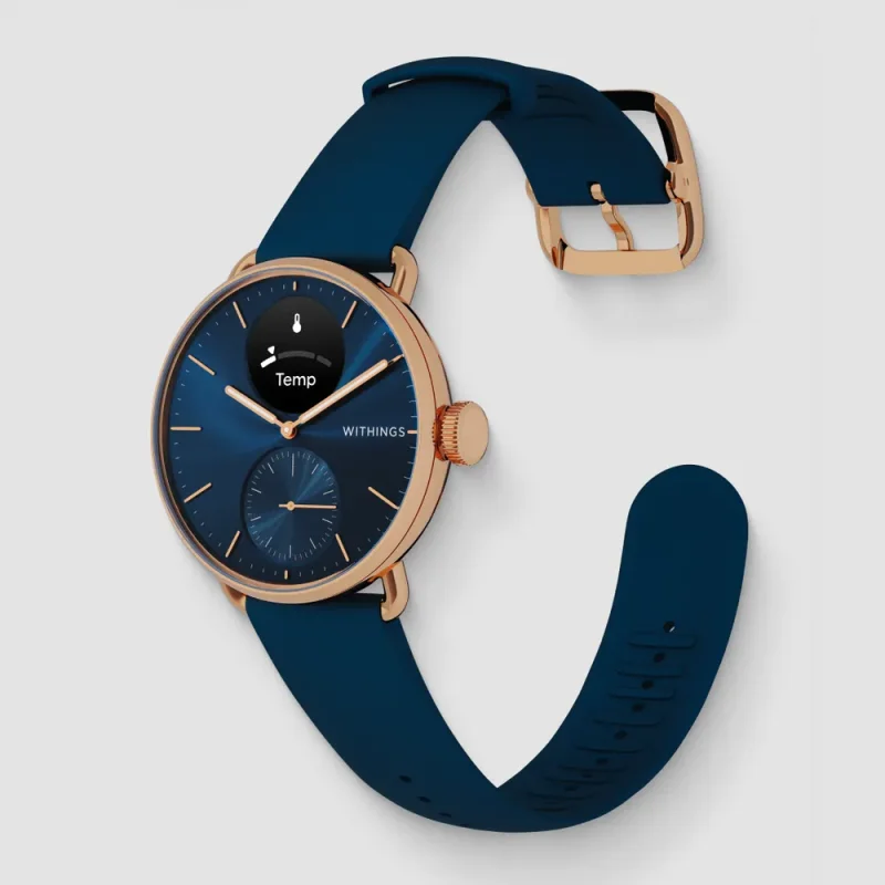 Withings Scanwatch 2 38mm Roséguld Bl Smartwatch