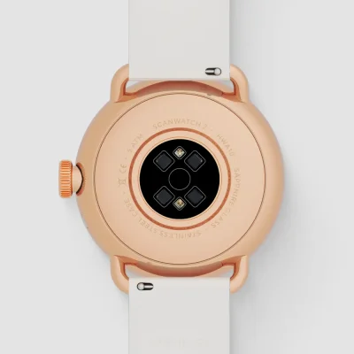 Withings Scanwatch 2 38mm Roséguld Vit Smartwatch