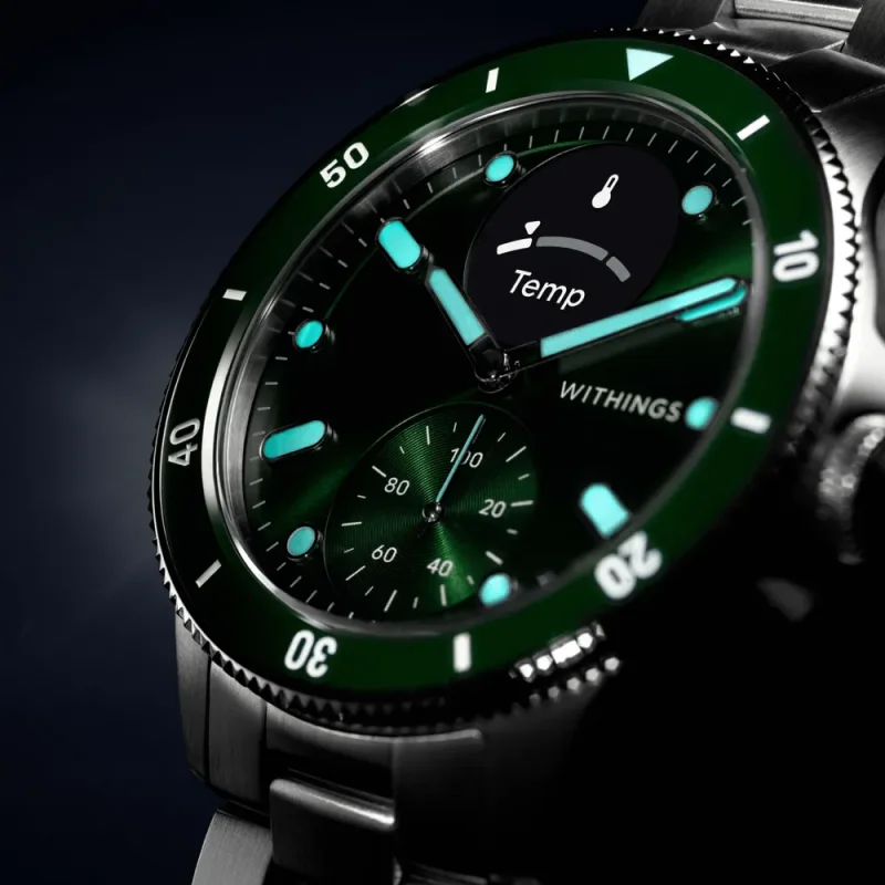 Withings Scanwatch Nova Grön Smartwatch