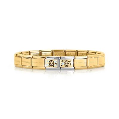 Nomination Bas Armband 13 Lnkar Guld 030001_SI_008
