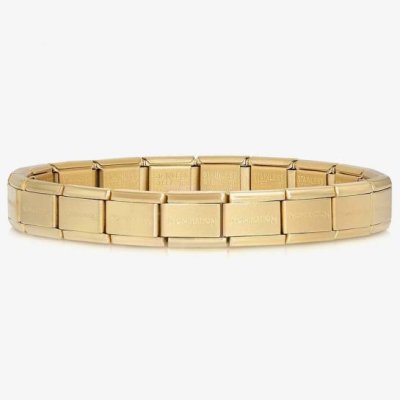 Nomination Bas Armband Matt Guld 13 Lnkar 030001_SI_065