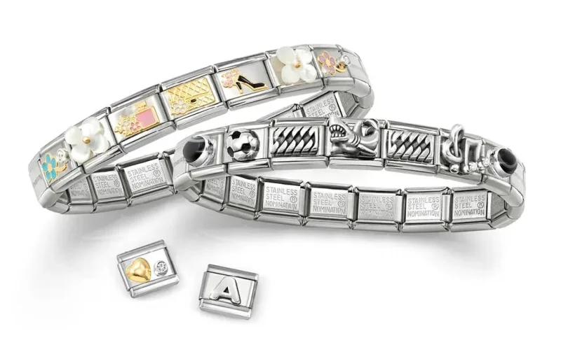 Nomination Bas Armband med 13 Lnkar i Rostfritt Stl 030000_SI