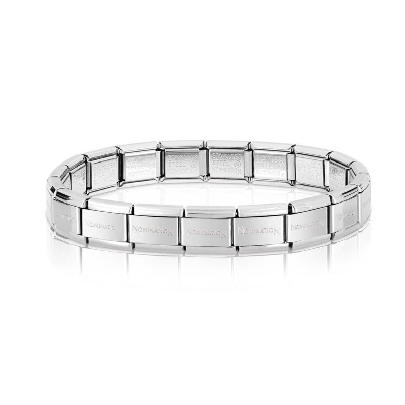 Nomination Bas Armband med 13 Lnkar i Rostfritt Stl 030000_SI